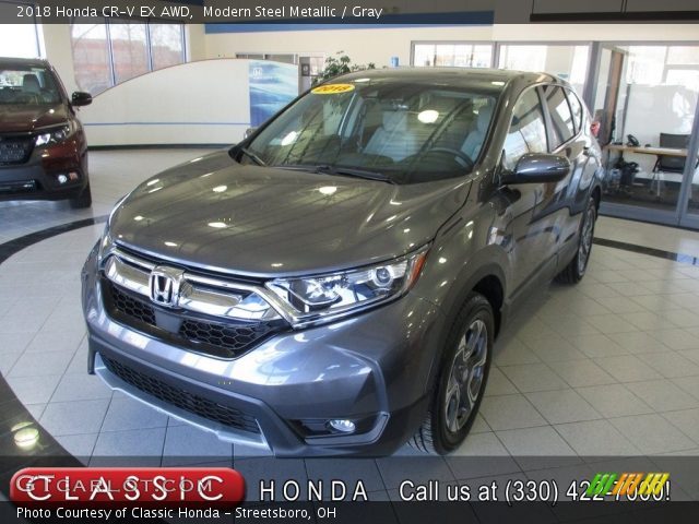 2018 Honda CR-V EX AWD in Modern Steel Metallic