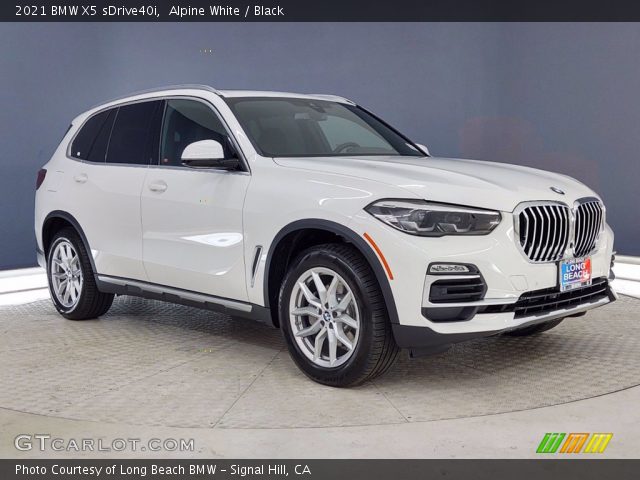 2021 BMW X5 sDrive40i in Alpine White