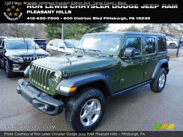 2021 Jeep Wrangler Unlimited Freedom Edition 4x4 in Sarge Green