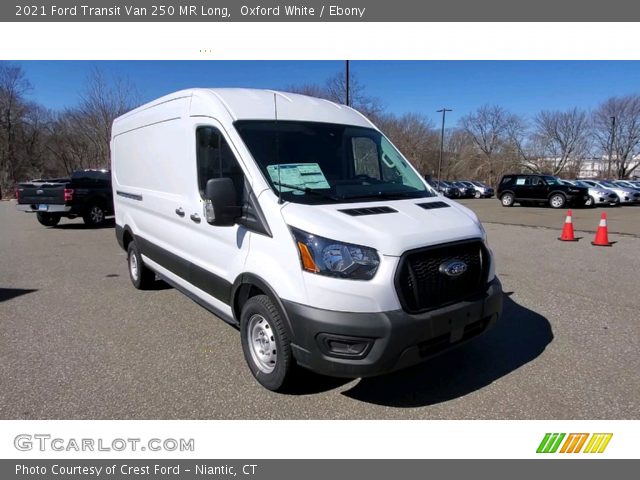 2021 Ford Transit Van 250 MR Long in Oxford White