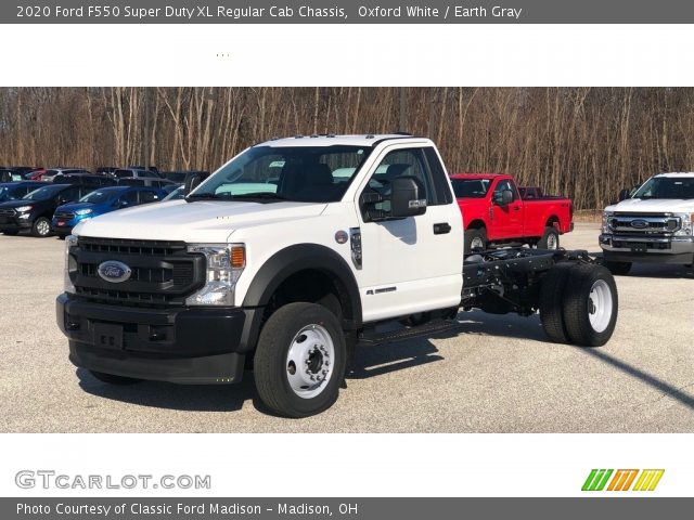 2020 Ford F550 Super Duty XL Regular Cab Chassis in Oxford White