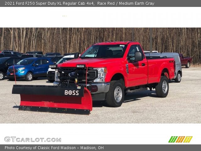 2021 Ford F250 Super Duty XL Regular Cab 4x4 in Race Red