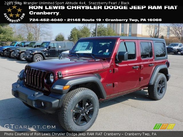2021 Jeep Wrangler Unlimited Sport Altitude 4x4 in Snazzberry Pearl