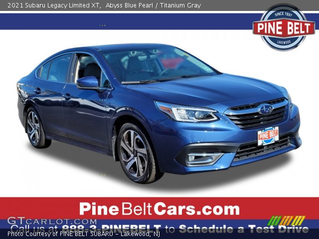2021 Subaru Legacy Limited XT in Abyss Blue Pearl
