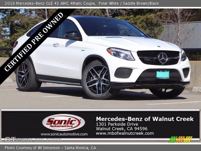 2019 Mercedes-Benz GLE 43 AMG 4Matic Coupe in Polar White