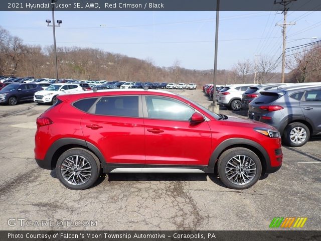 2021 Hyundai Tucson SEL AWD in Red Crimson