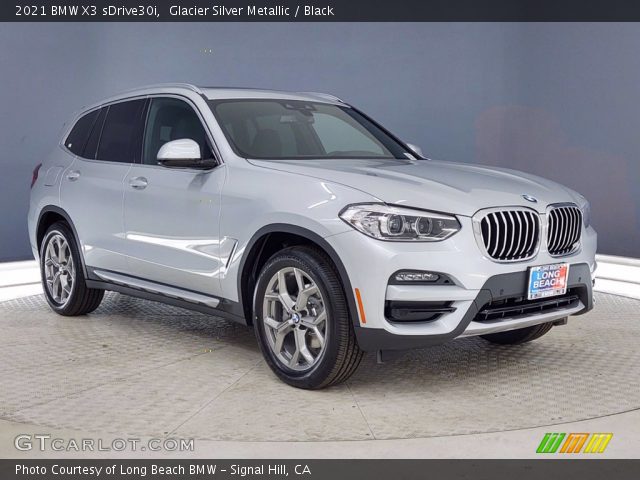 2021 BMW X3 sDrive30i in Glacier Silver Metallic