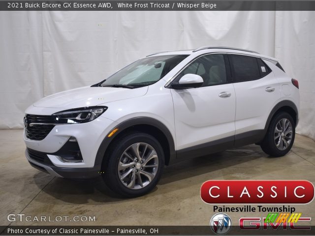 2021 Buick Encore GX Essence AWD in White Frost Tricoat
