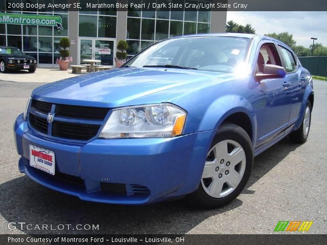 2008 Dodge Avenger SE in Marathon Blue Pearl