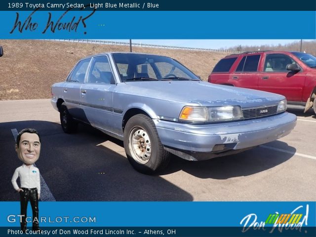 1989 Toyota Camry Sedan in Light Blue Metallic