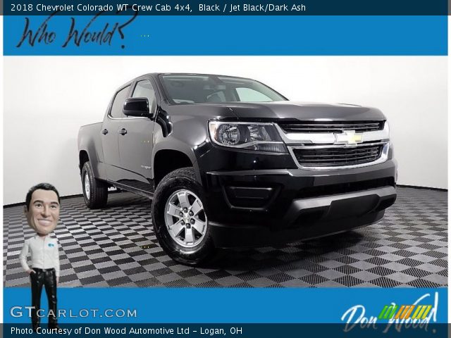 2018 Chevrolet Colorado WT Crew Cab 4x4 in Black