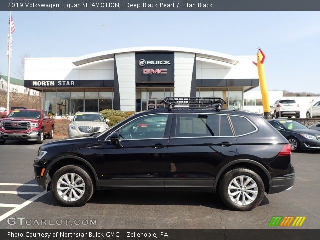 2019 Volkswagen Tiguan SE 4MOTION in Deep Black Pearl