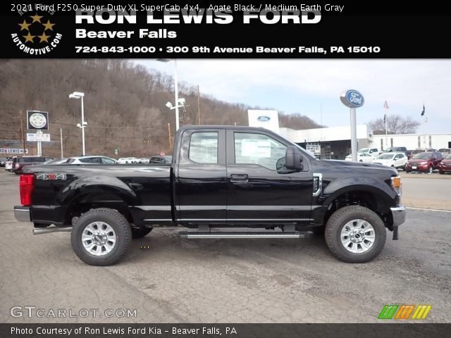 2021 Ford F250 Super Duty XL SuperCab 4x4 in Agate Black