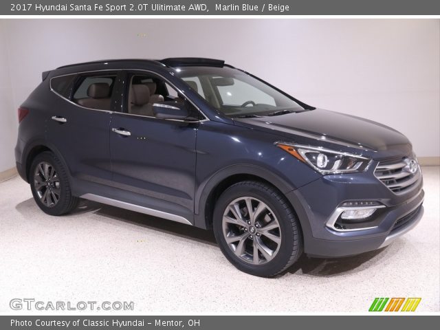 2017 Hyundai Santa Fe Sport 2.0T Ulitimate AWD in Marlin Blue