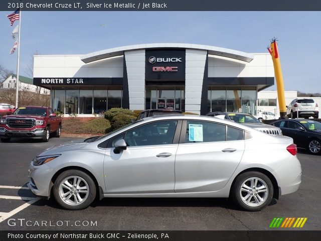 2018 Chevrolet Cruze LT in Silver Ice Metallic