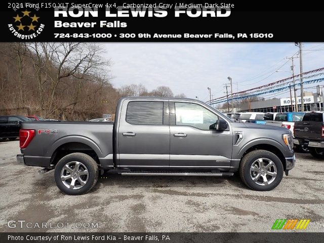 2021 Ford F150 XLT SuperCrew 4x4 in Carbonized Gray