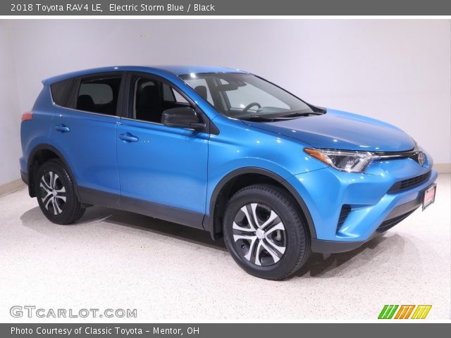 2018 Toyota RAV4 LE in Electric Storm Blue