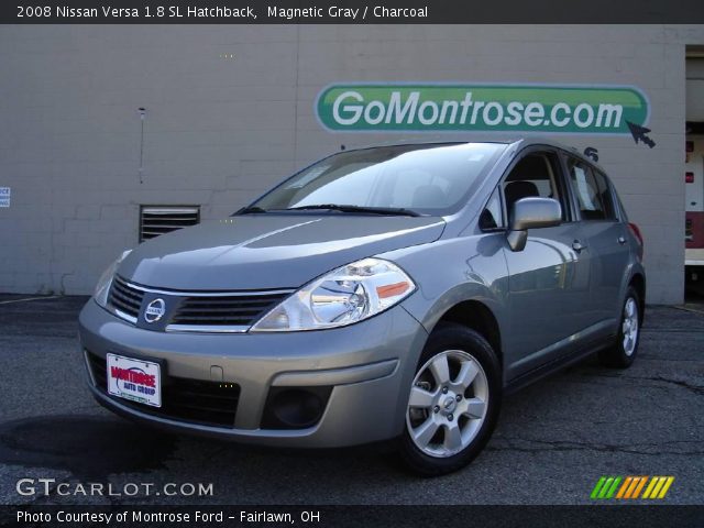 2008 Nissan Versa 1.8 SL Hatchback in Magnetic Gray