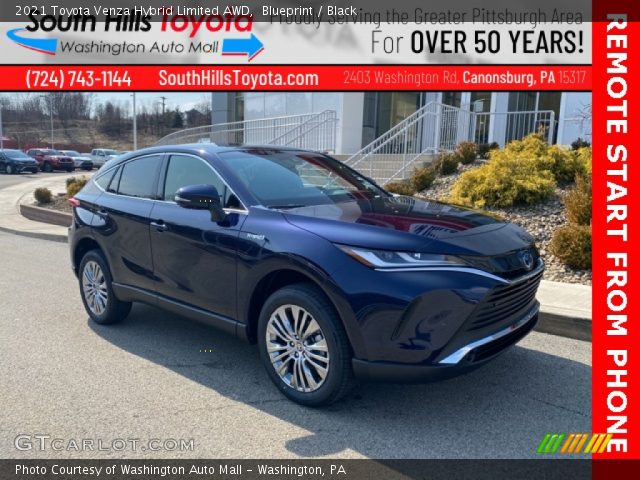 2021 Toyota Venza Hybrid Limited AWD in Blueprint