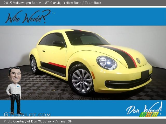 2015 Volkswagen Beetle 1.8T Classic in Yellow Rush