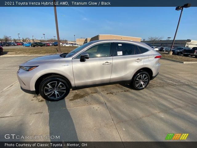 2021 Toyota Venza Hybrid LE AWD in Titanium Glow