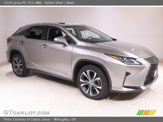 2018 Lexus RX 350 AWD in Atomic Silver