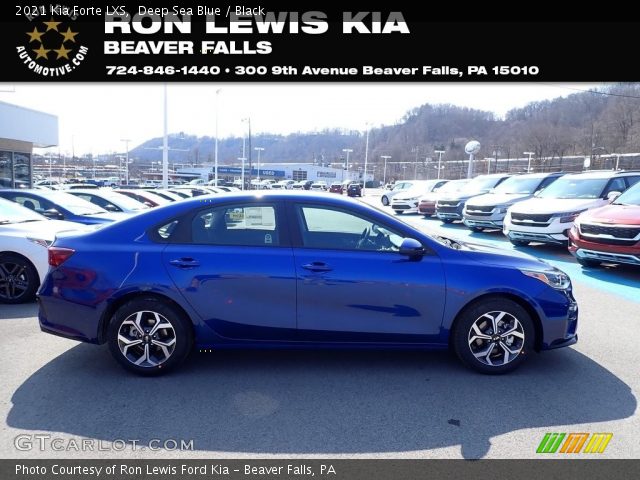 2021 Kia Forte LXS in Deep Sea Blue
