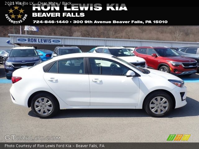 2021 Kia Rio LX in Clear White