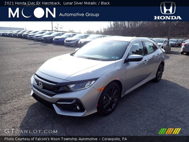 2021 Honda Civic EX Hatchback in Lunar Silver Metallic