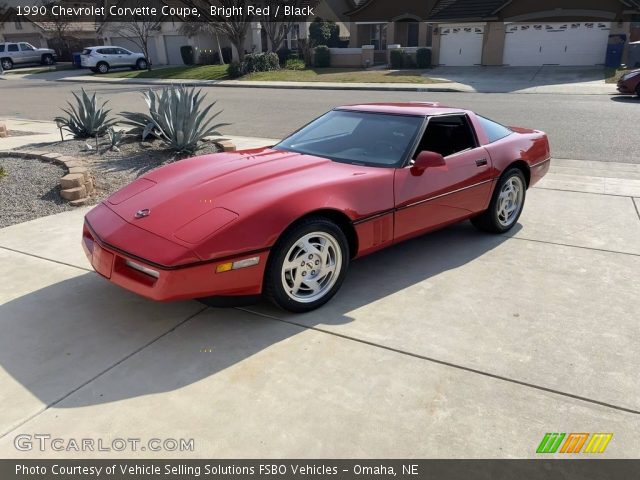1990 Chevrolet Corvette Coupe in Bright Red