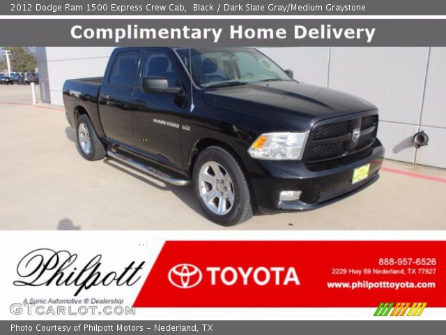 2012 Dodge Ram 1500 Express Crew Cab in Black