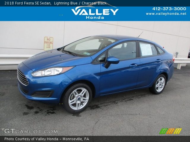 2018 Ford Fiesta SE Sedan in Lightning Blue