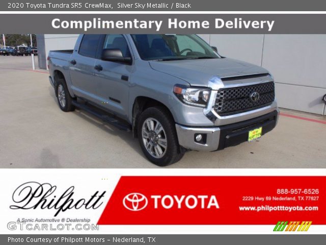 2020 Toyota Tundra SR5 CrewMax in Silver Sky Metallic