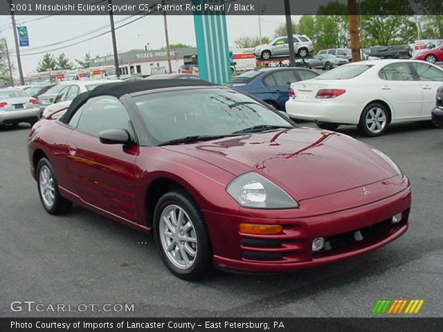 2001 Mitsubishi Eclipse Spyder GS in Patriot Red Pearl