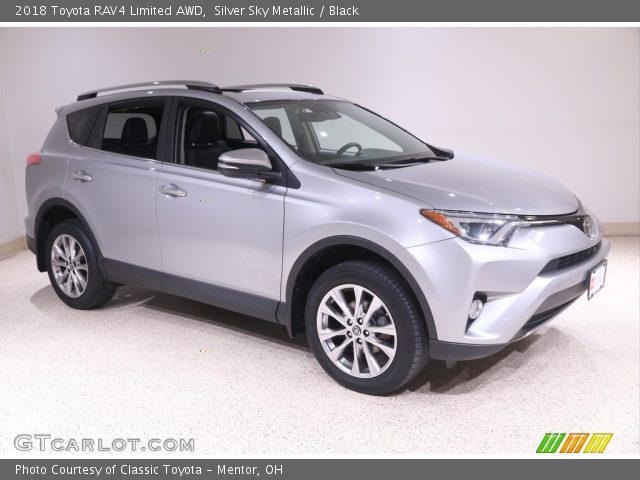 2018 Toyota RAV4 Limited AWD in Silver Sky Metallic