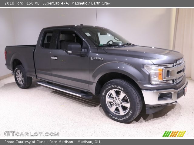 2018 Ford F150 XLT SuperCab 4x4 in Magnetic