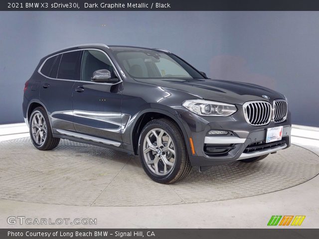 2021 BMW X3 sDrive30i in Dark Graphite Metallic