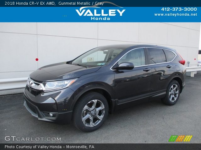 2018 Honda CR-V EX AWD in Gunmetal Metallic