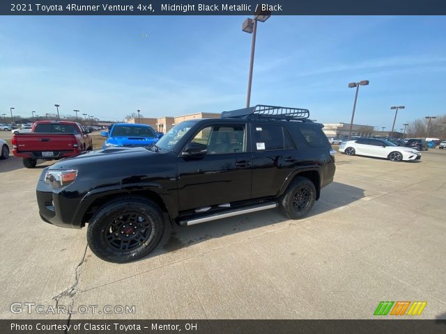 2021 Toyota 4Runner Venture 4x4 in Midnight Black Metallic
