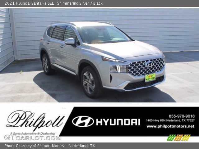 2021 Hyundai Santa Fe SEL in Shimmering Silver
