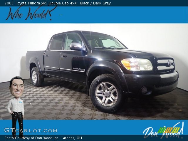 2005 Toyota Tundra SR5 Double Cab 4x4 in Black