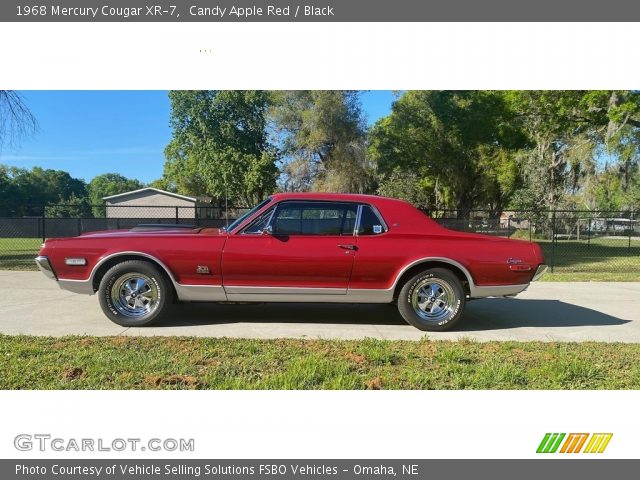 1968 Mercury Cougar XR-7 in Candy Apple Red