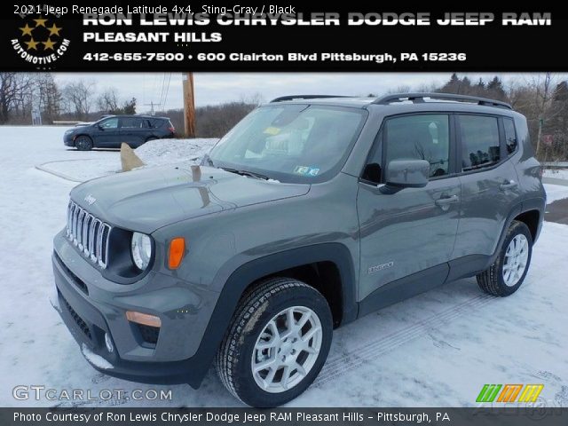 2021 Jeep Renegade Latitude 4x4 in Sting-Gray