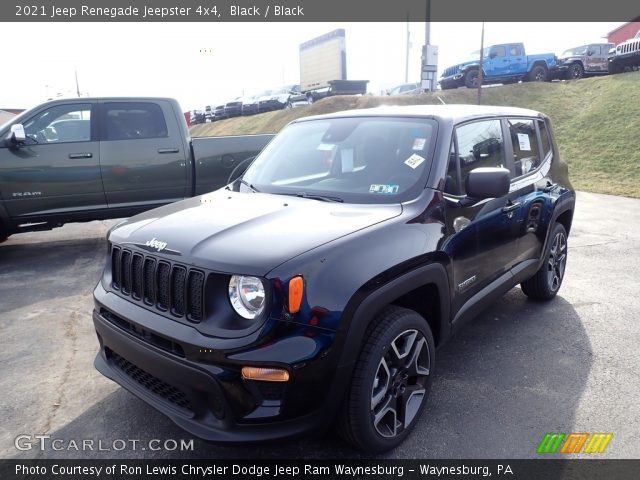 2021 Jeep Renegade Jeepster 4x4 in Black