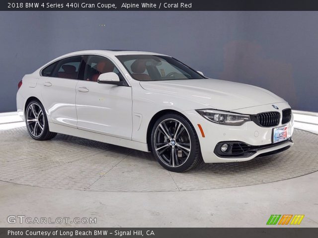 2018 BMW 4 Series 440i Gran Coupe in Alpine White