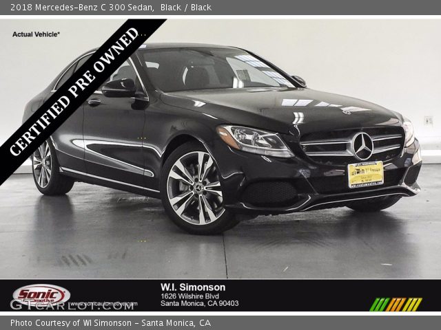 2018 Mercedes-Benz C 300 Sedan in Black
