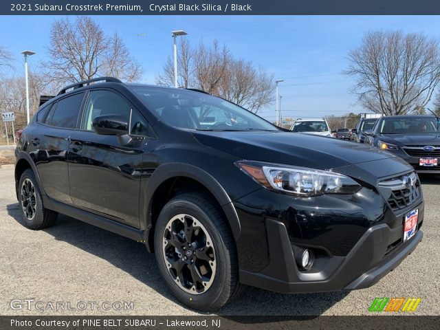 2021 Subaru Crosstrek Premium in Crystal Black Silica