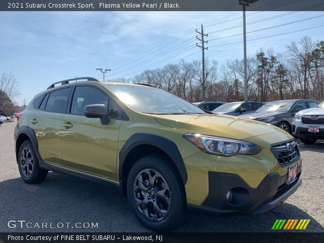 2021 Subaru Crosstrek Sport in Plasma Yellow Pearl