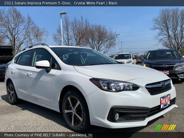 2021 Subaru Impreza Premium 5-Door in Crystal White Pearl