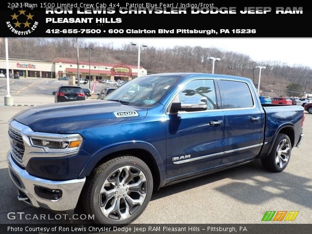 2021 Ram 1500 Limited Crew Cab 4x4 in Patriot Blue Pearl